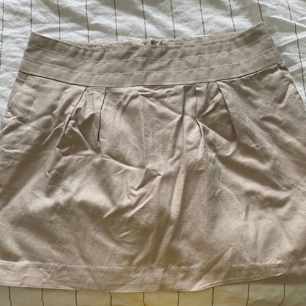 Tan Banana Republic Skirt